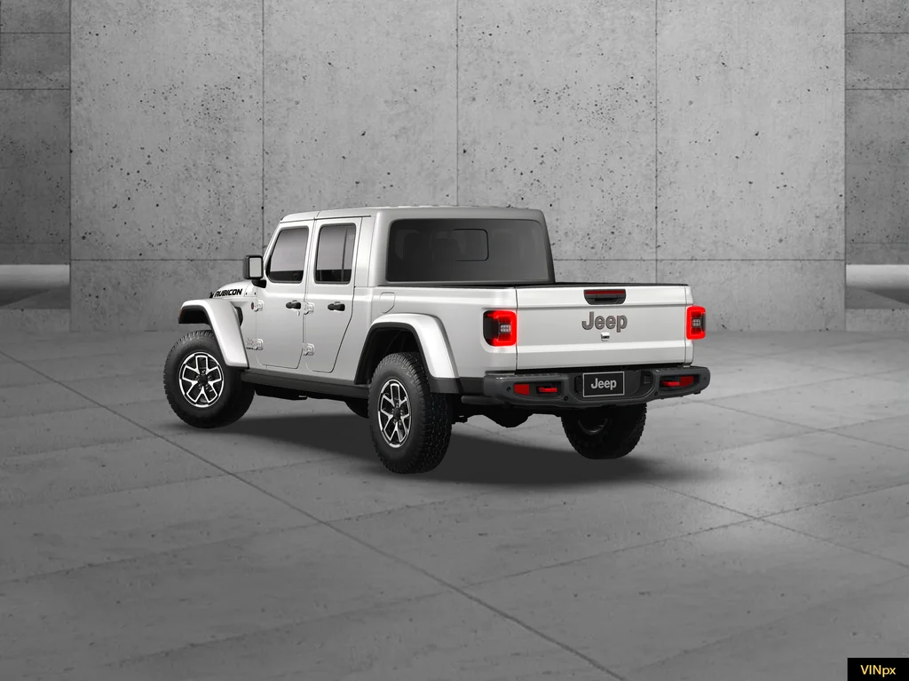 New 2026 Bright White Clear-Coat Exterior Paint Jeep Rubicon X image 4