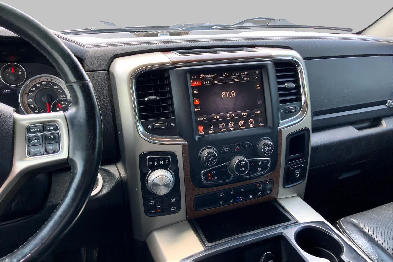 Used 2015 Black Clearcoat Ram Laramie image 6
