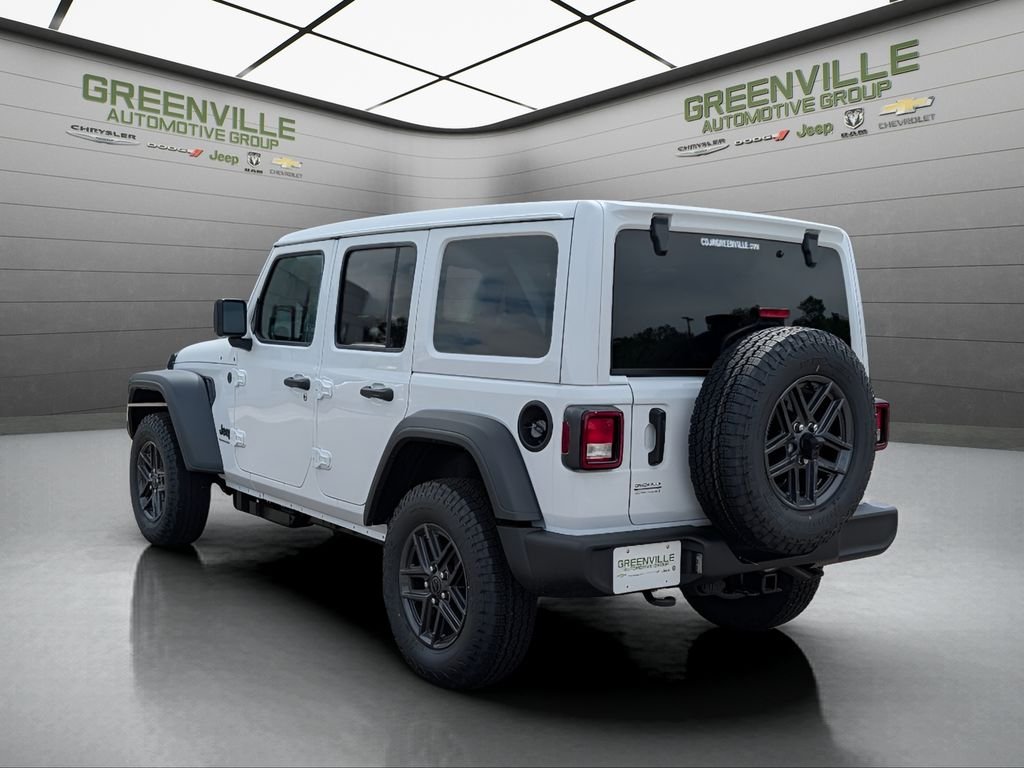 New 2026 Bright White Clear-Coat Exterior Paint Jeep Sport S image 5