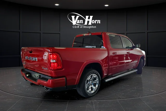 New 2026 Molten Red Pearl-Coat Exterior Paint RAM Big Horn/Lone Star image 7