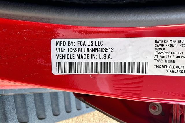 Used 2022 Red Ram TRX image 27