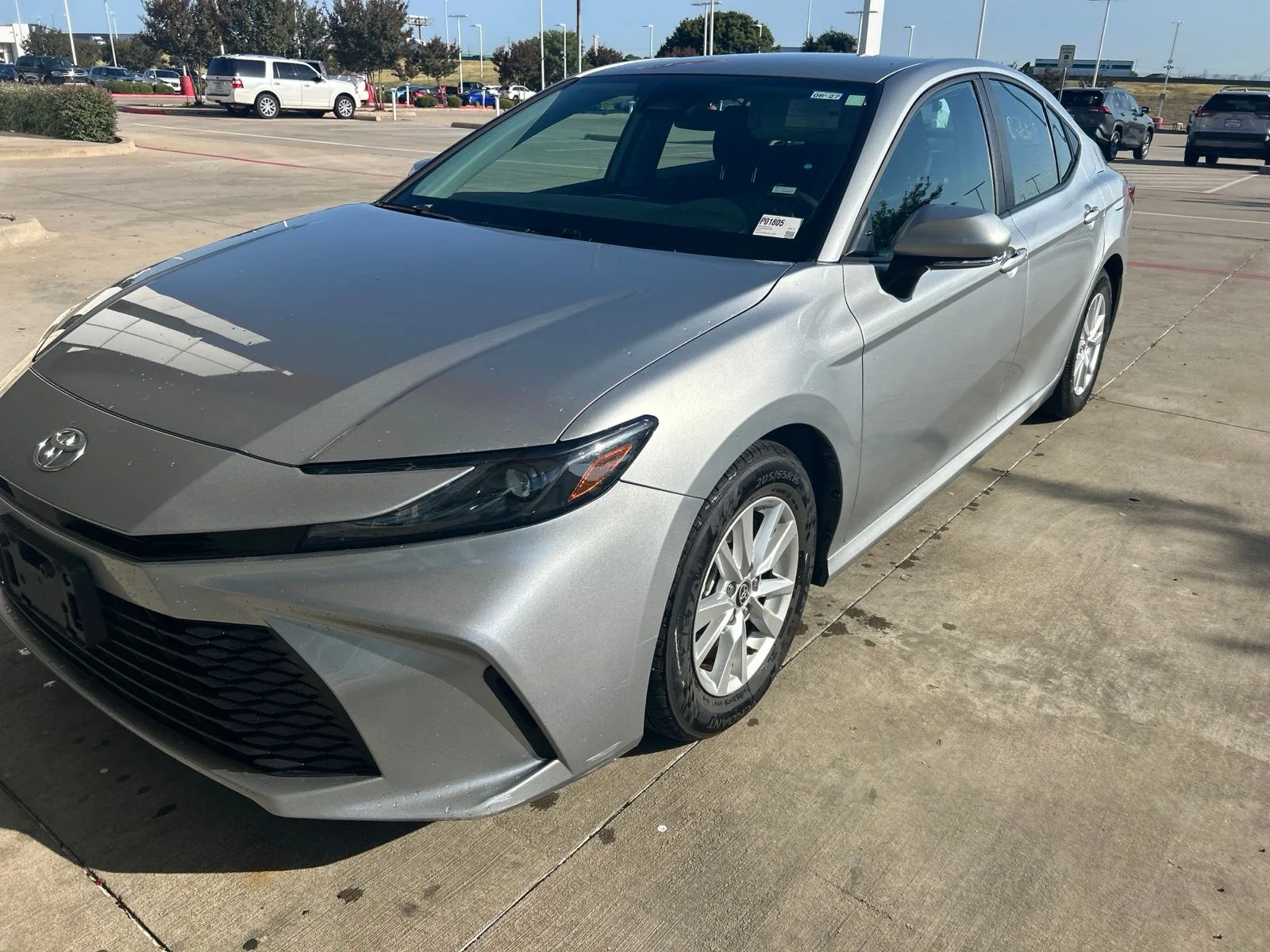 Used 2025 Silver Toyota LE image 1