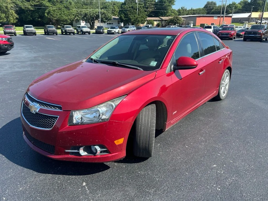 Used 2014 Crystal Red Tintcoat Chevrolet LTZ image 3
