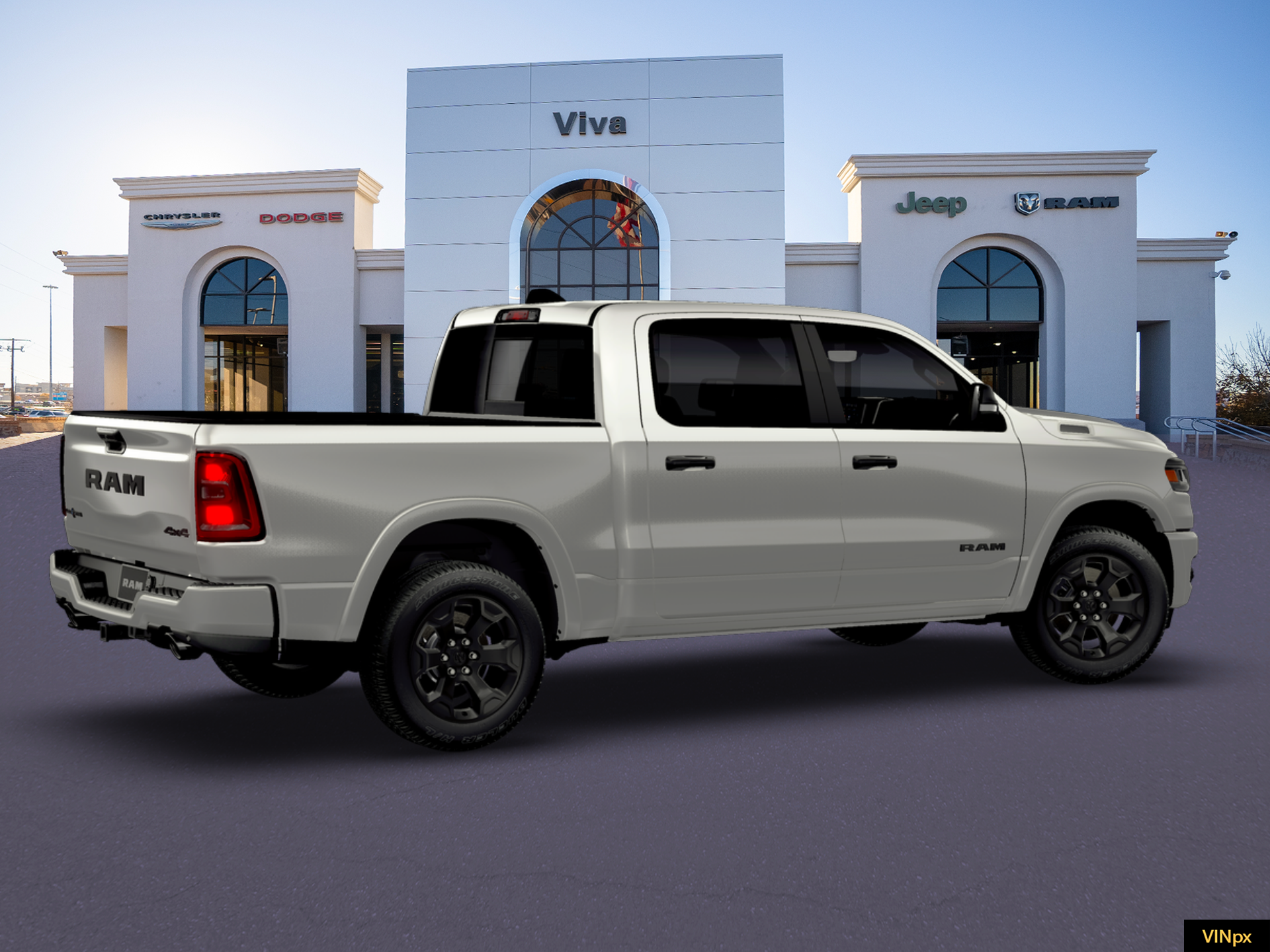 New 2026 Silver Zynith Exterior Paint RAM LONE STAR image 20