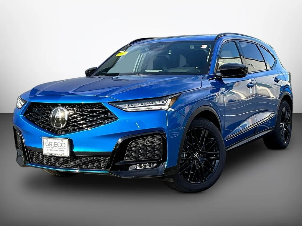 New 2026 Double Apex Blue Pearl Acura SH-AWD A-Spec with Advance Package image 2
