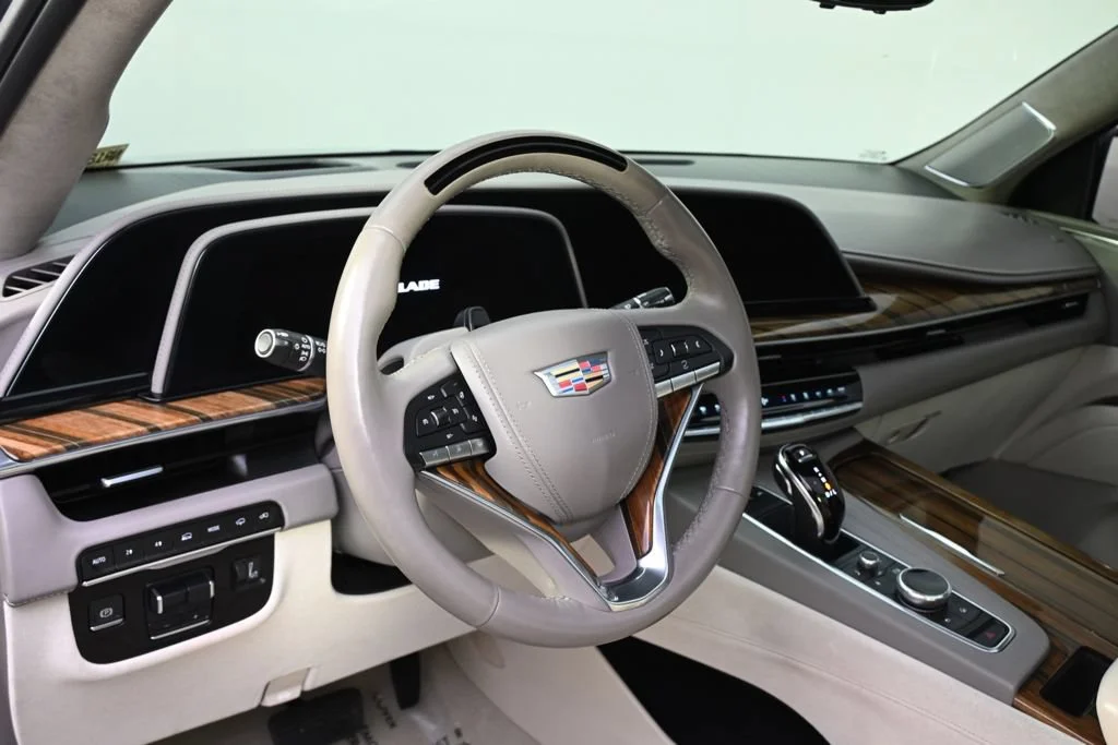Used 2022 Galactic Gray Metallic Cadillac Sport Platinum image 11