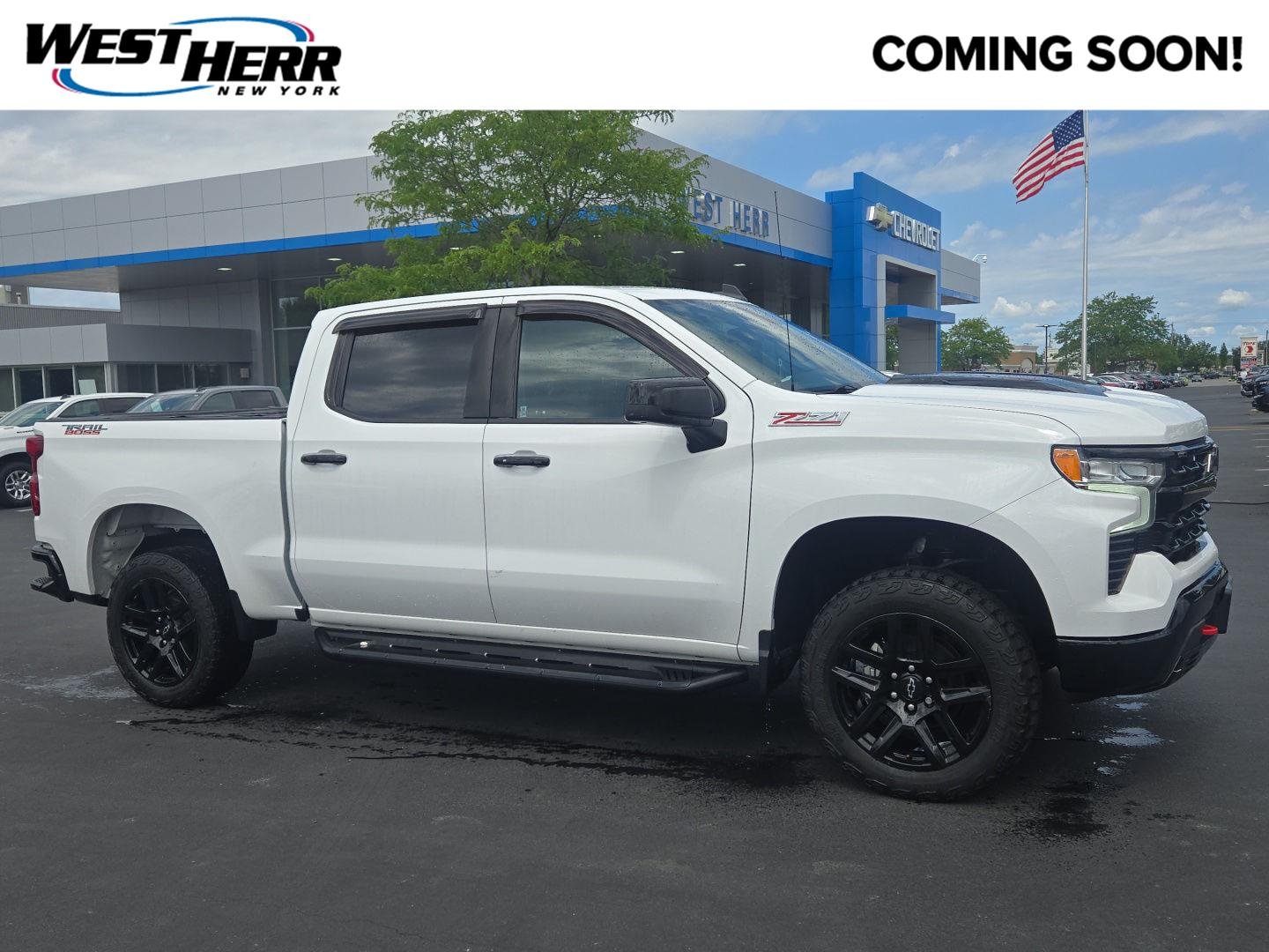 Used 2022 Summit White Chevrolet LT Trail Boss image 1