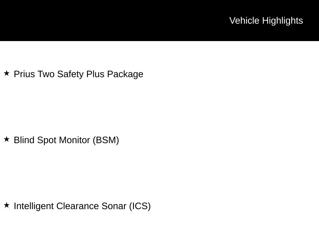 Used 2018 Toyota Prius Two with VIN JTDKBRFU5J3076184 for sale in Elk River, Minnesota