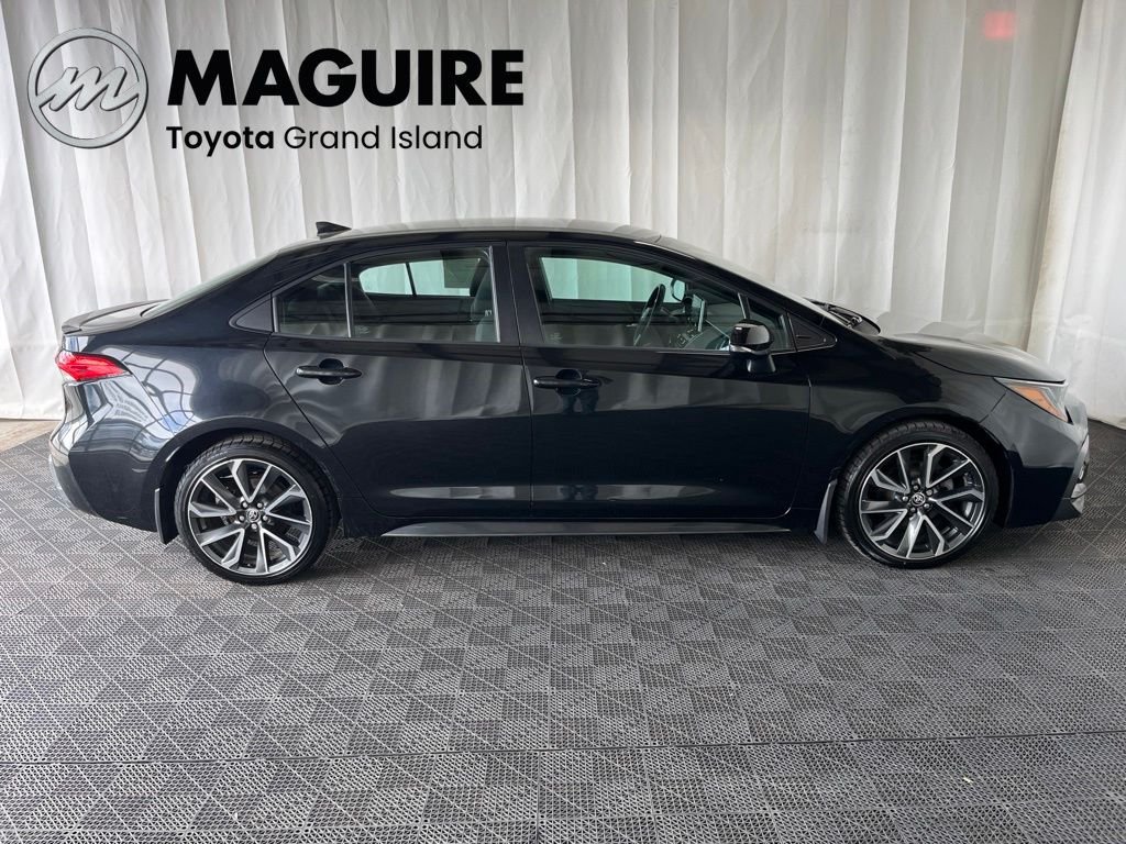 Used 2020 Black Toyota SE image 2