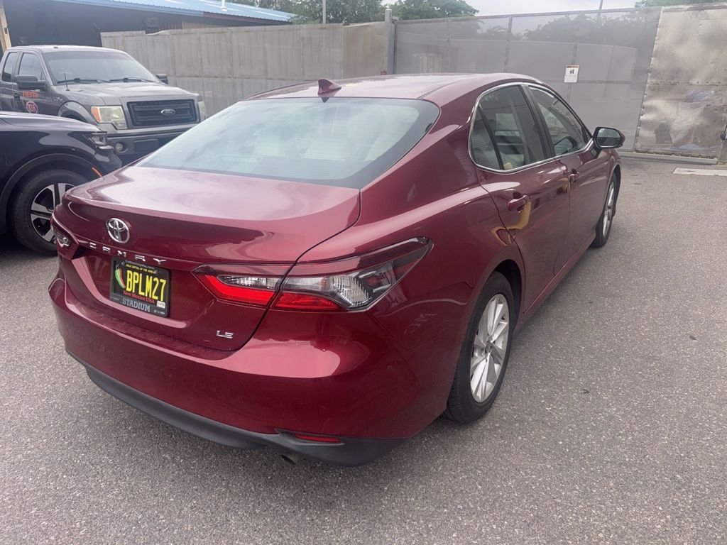 Used 2022 Red Toyota LE image 6