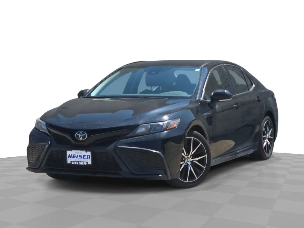 Certified Used 2023 Black Toyota SE image 1