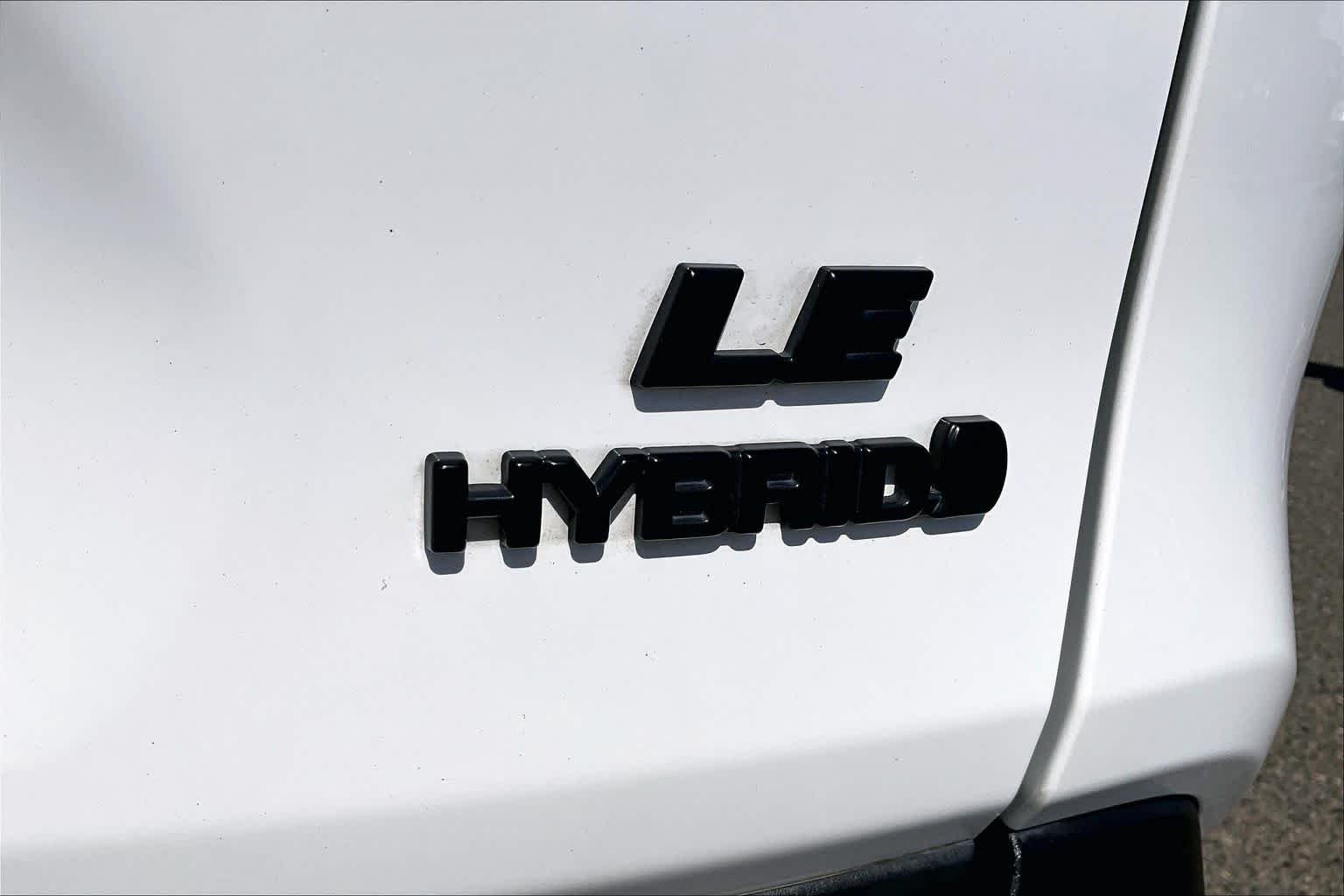 Certified Used 2023 Ice Cap Toyota Hybrid LE image 9