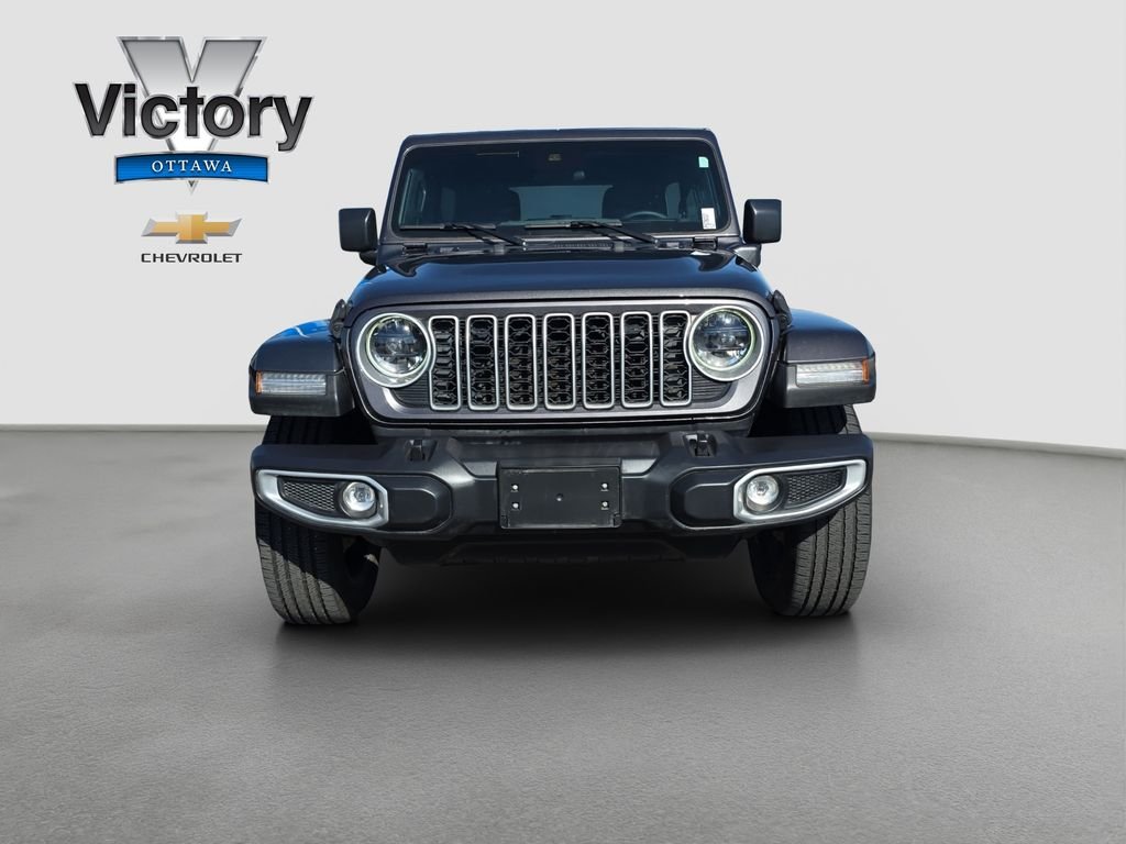 Used 2025 Jeep Wrangler 4xe Sahara 4XE with VIN 1C4RJXP64SW578237 for sale in Kansas City