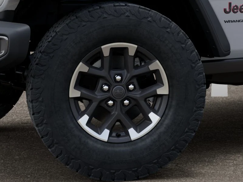 New 2026 Bright White Clear-Coat Exterior Paint Jeep Rubicon image 9