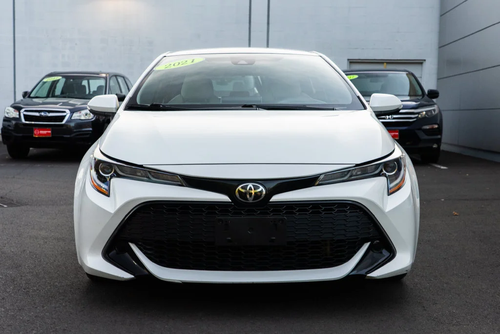 Used 2021 Beige Toyota SE image 2
