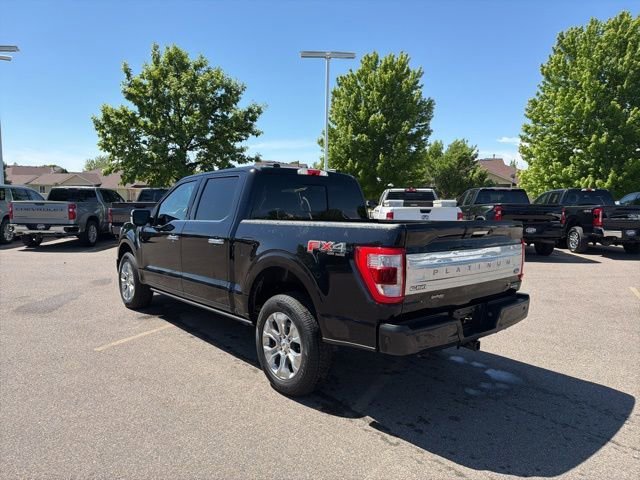 Used 2021 Black Metallic Ford Platinum image 3