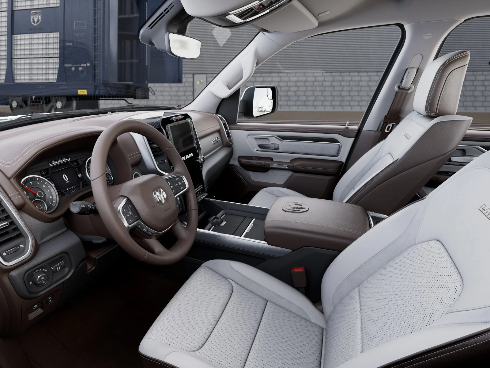 New 2026 Serrano-Green Metallic Exterior Paint RAM Laramie image 5