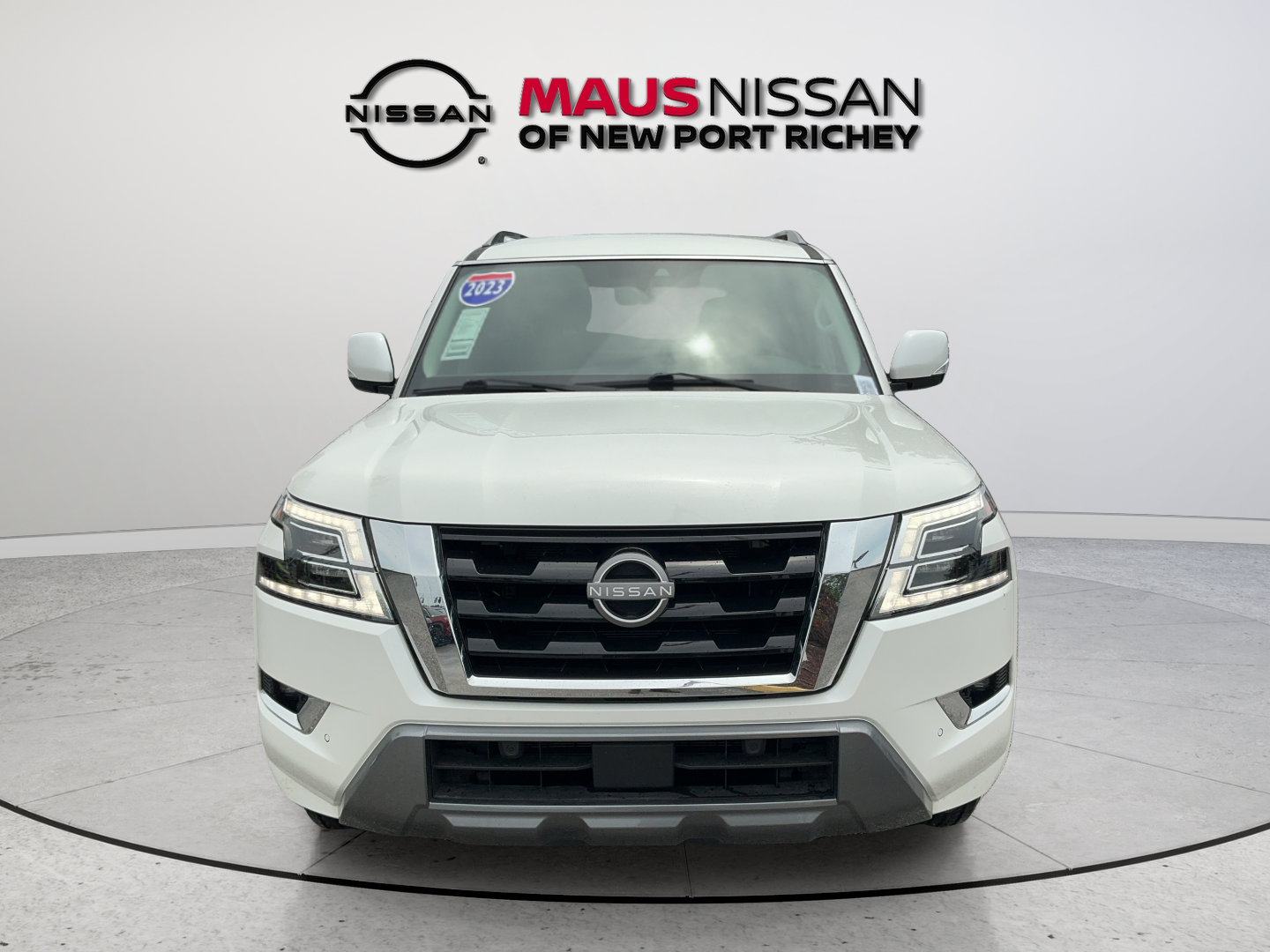 Certified Used 2023 White Nissan SV image 2