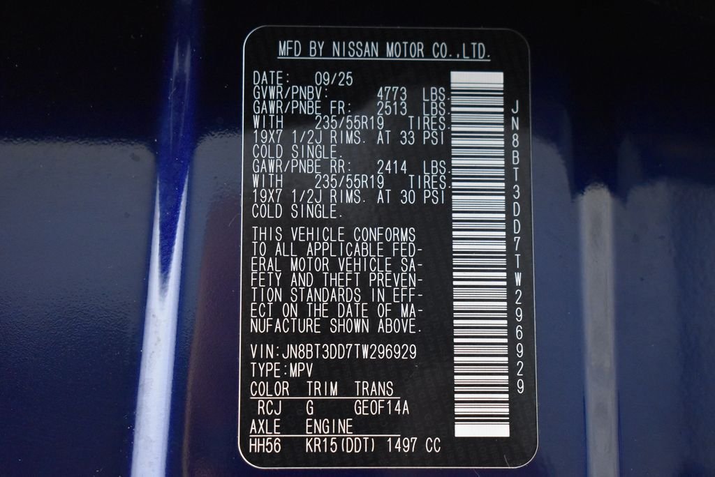 Certified Used 2026 Blue Nissan Platinum image 41