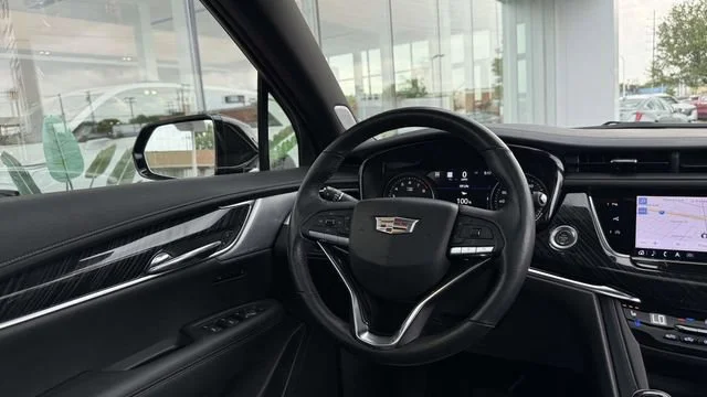 Used 2022 Stellar Black Metallic Cadillac Premium Luxury image 35