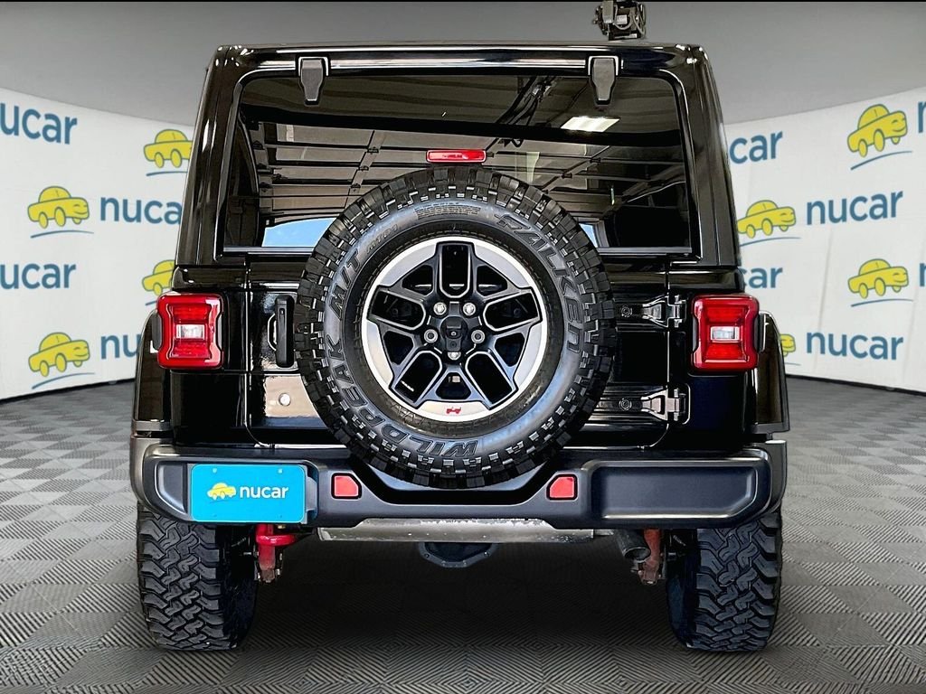 Used 2019 Black Jeep Unlimited Rubicon image 5