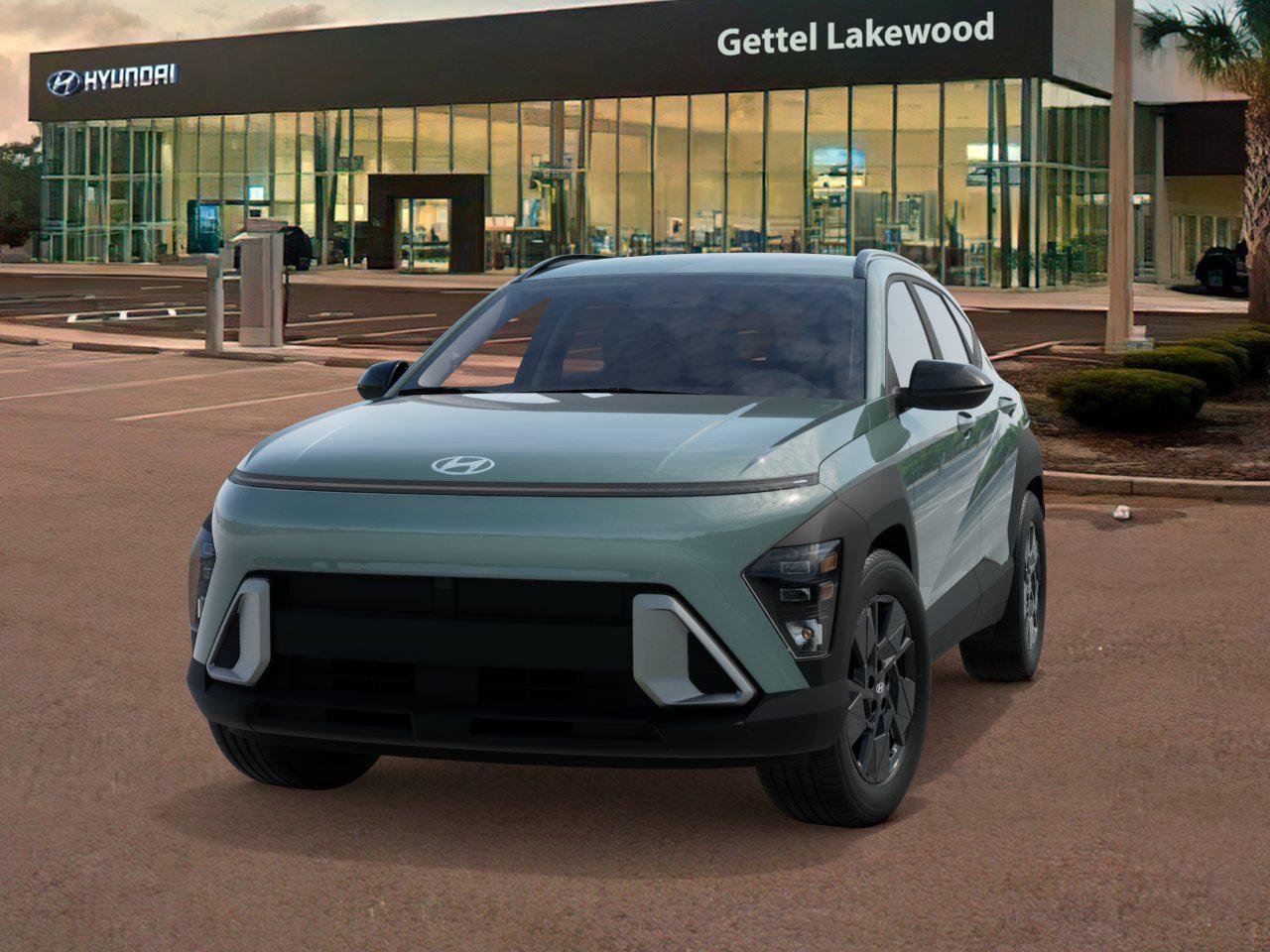 New 2027 Green Hyundai SEL Sport AWD image 6