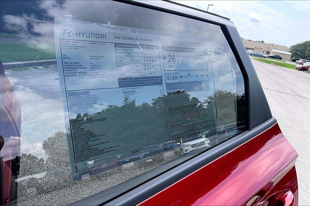 New 2026 Ultimate Red Hyundai SEL Plus image 16
