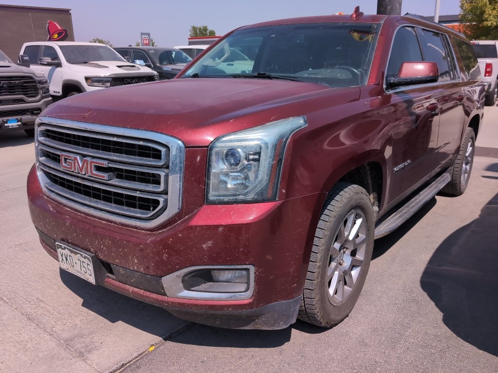 Used 2016 Crimson Red Tintcoat GMC SLE image 1