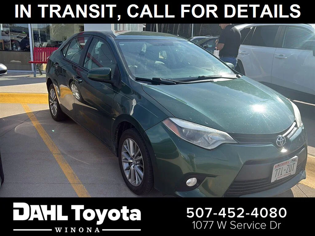 Used 2014 4Evergreen Mica Toyota LE Plus image 1