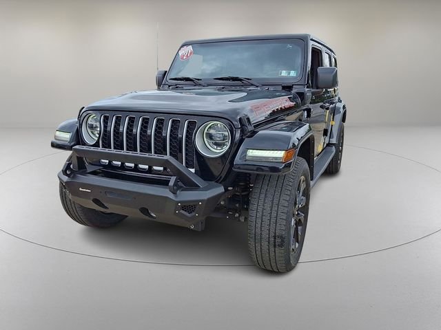 Used 2021 Black Jeep Unlimited Sahara 4xe image 4