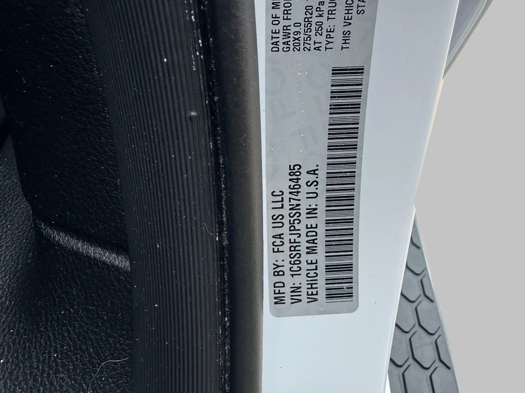 Used 2025 Bright White Clearcoat Ram Laramie image 25