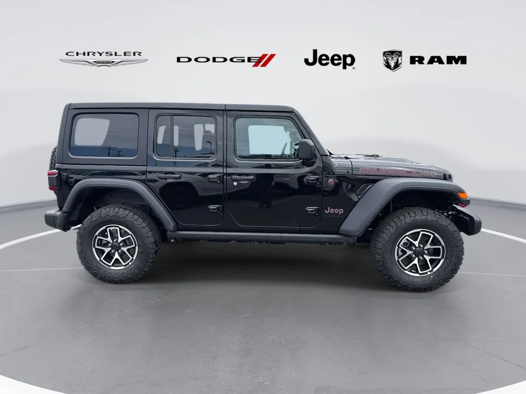 New 2025 Black Jeep Rubicon image 2