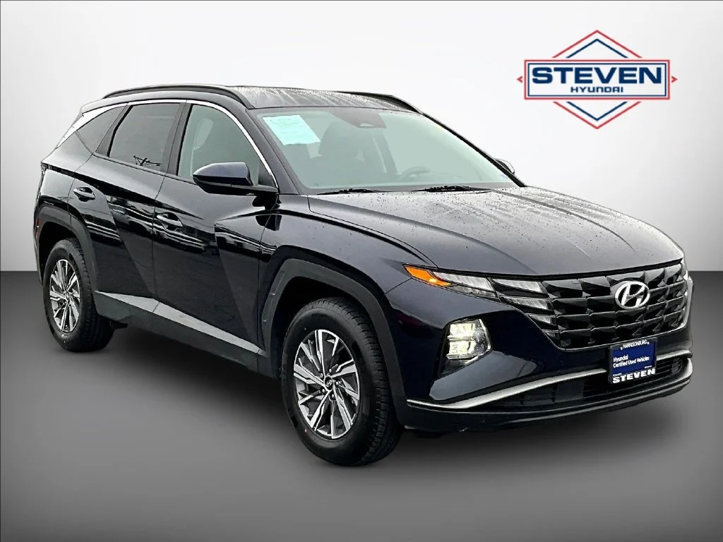 Used 2024 Blue Hyundai Blue image 1