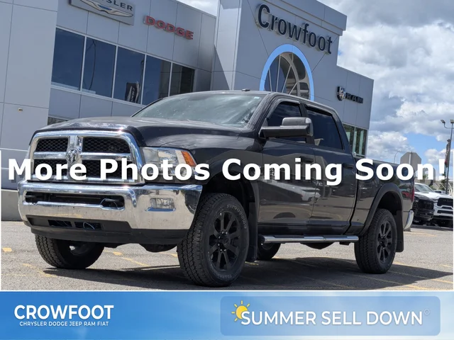 2015 RAM 3500 SLT - Premium Interior - Luxury Grp - 8.4 Touchscreen - Alpine Audio - Remote Starter & More