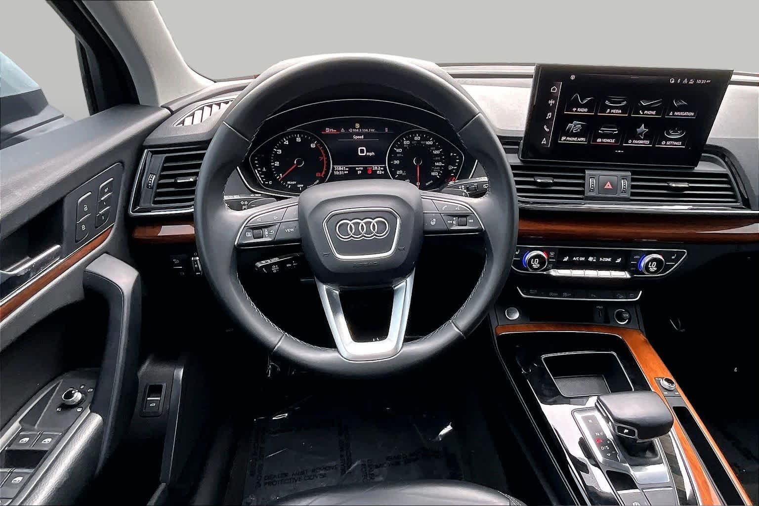 Used 2023 Glacier White Metallic Audi Premium image 11