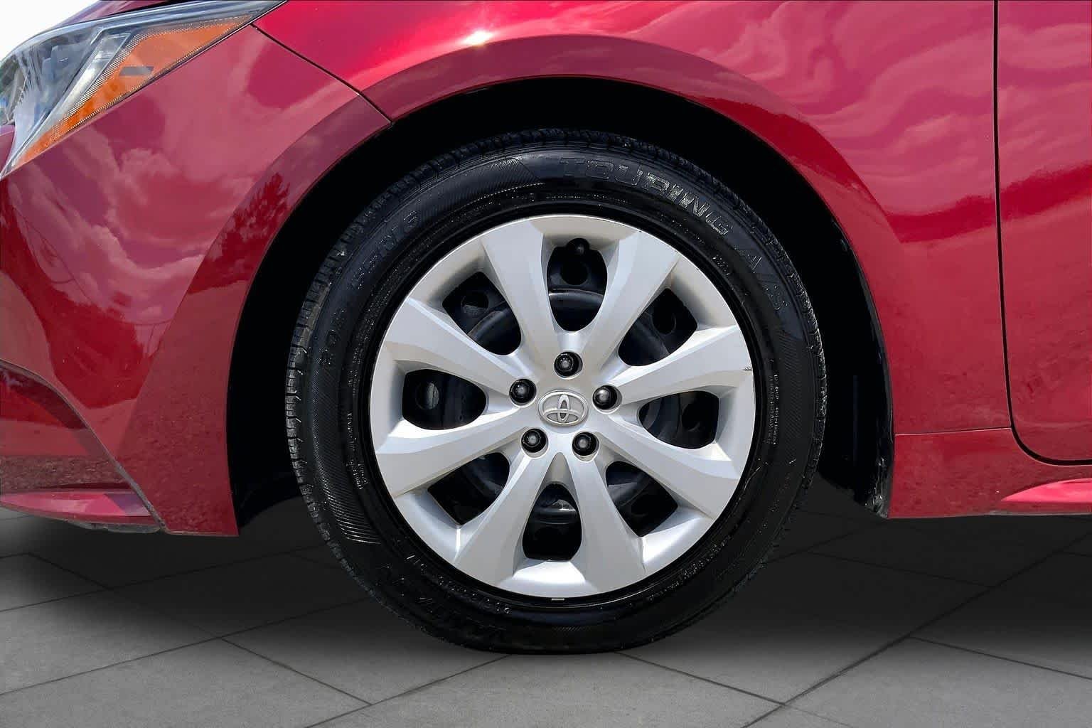 Used 2024 Ruby Flare Pearl Toyota LE image 11