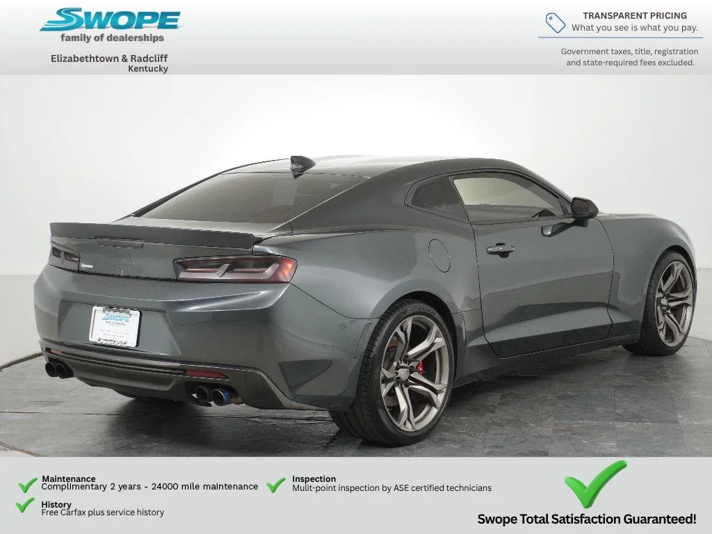 Used 2017 Nightfall Gray Metallic Chevrolet 1SS image 3