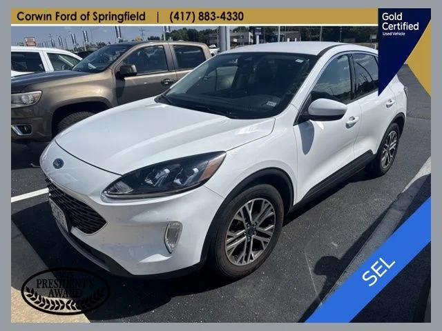 Used 2022 Oxford White Ford SEL image 1