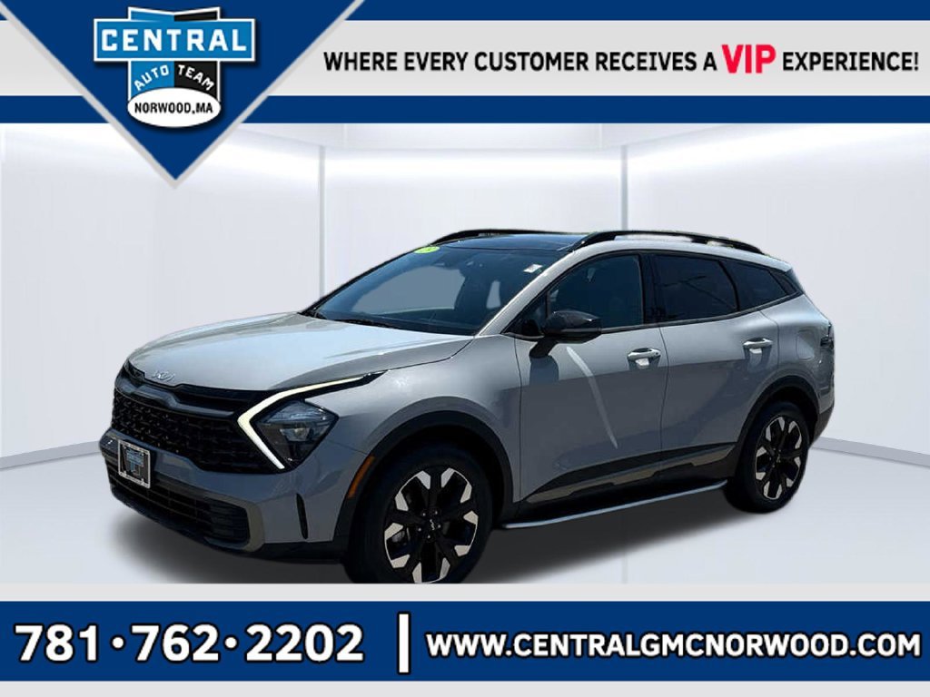 Gray 2023 Kia Sportage SUV / Crossover All-Wheel Drive 8-Speed Automatic