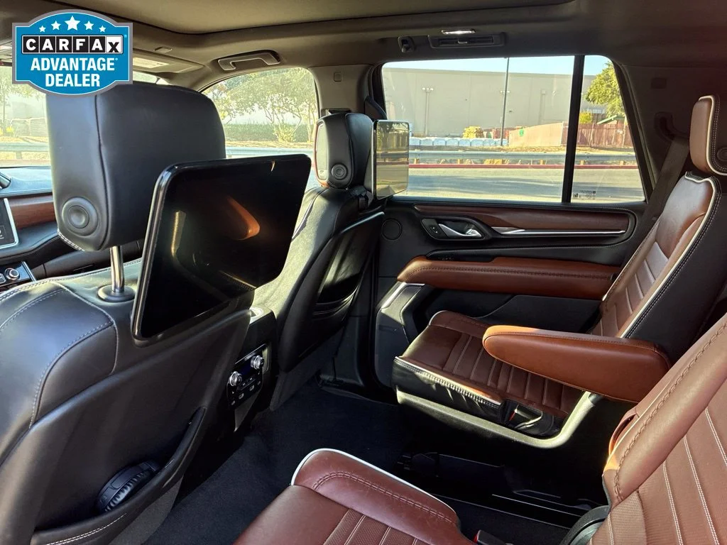 Used 2024 Volcanic Red Tintcoat GMC Denali Ultimate image 19