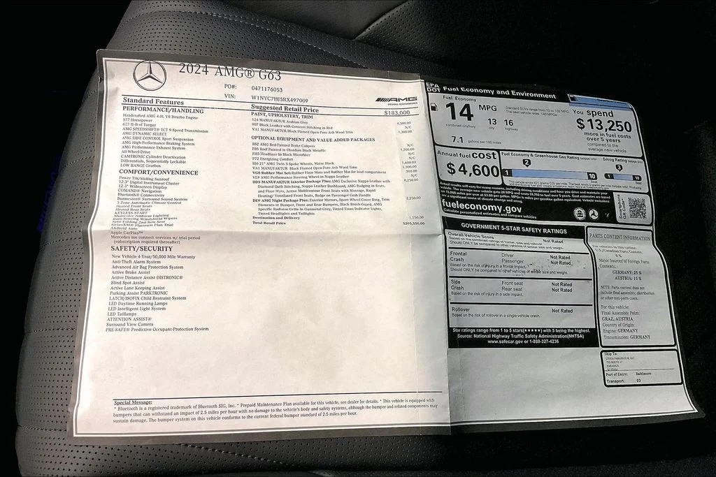 2024 Mercedes-Benz G-Class AMG G63 - Photo 20