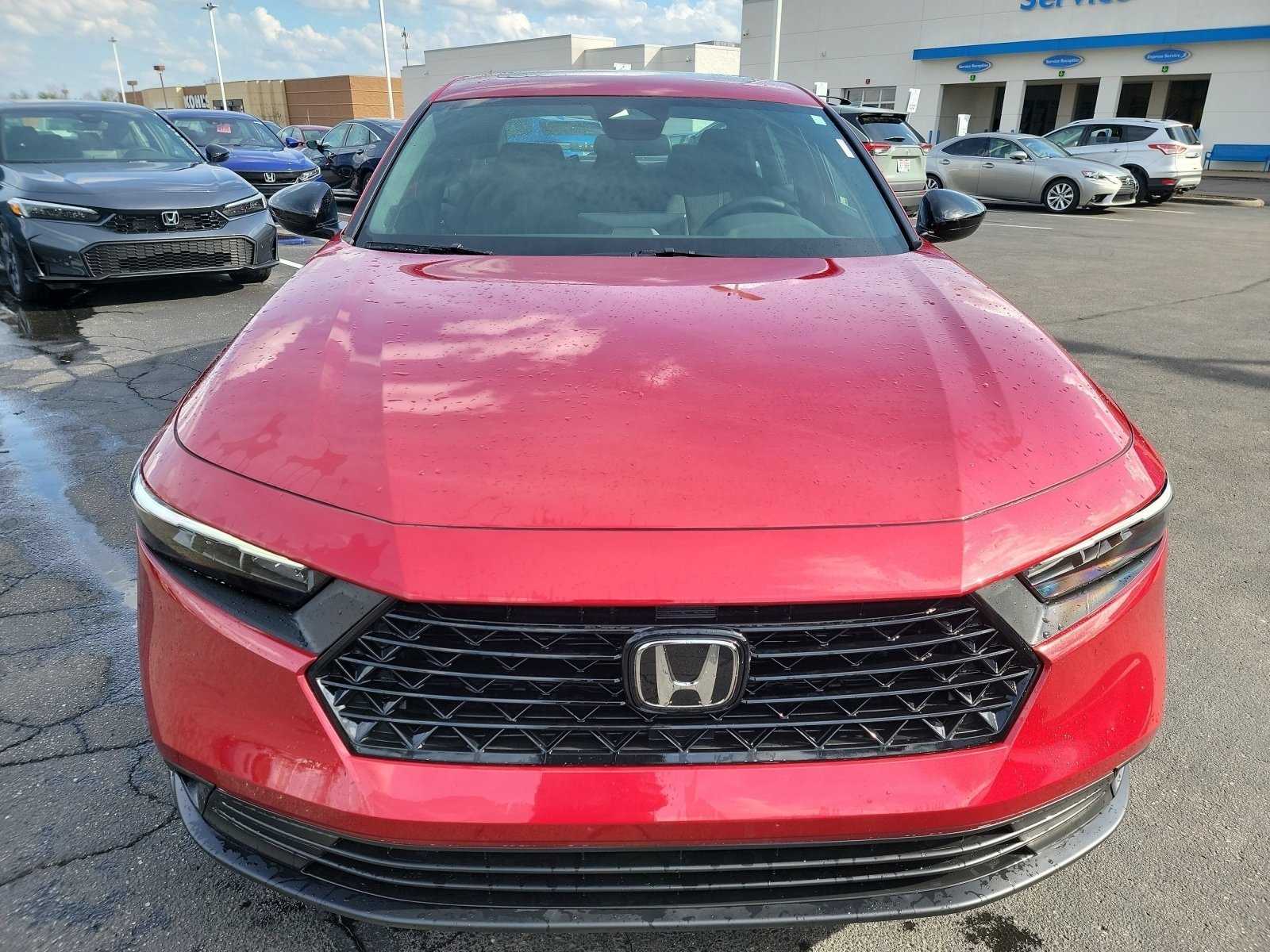 New 2026 Radiant Red Metallic Honda Sport image 2