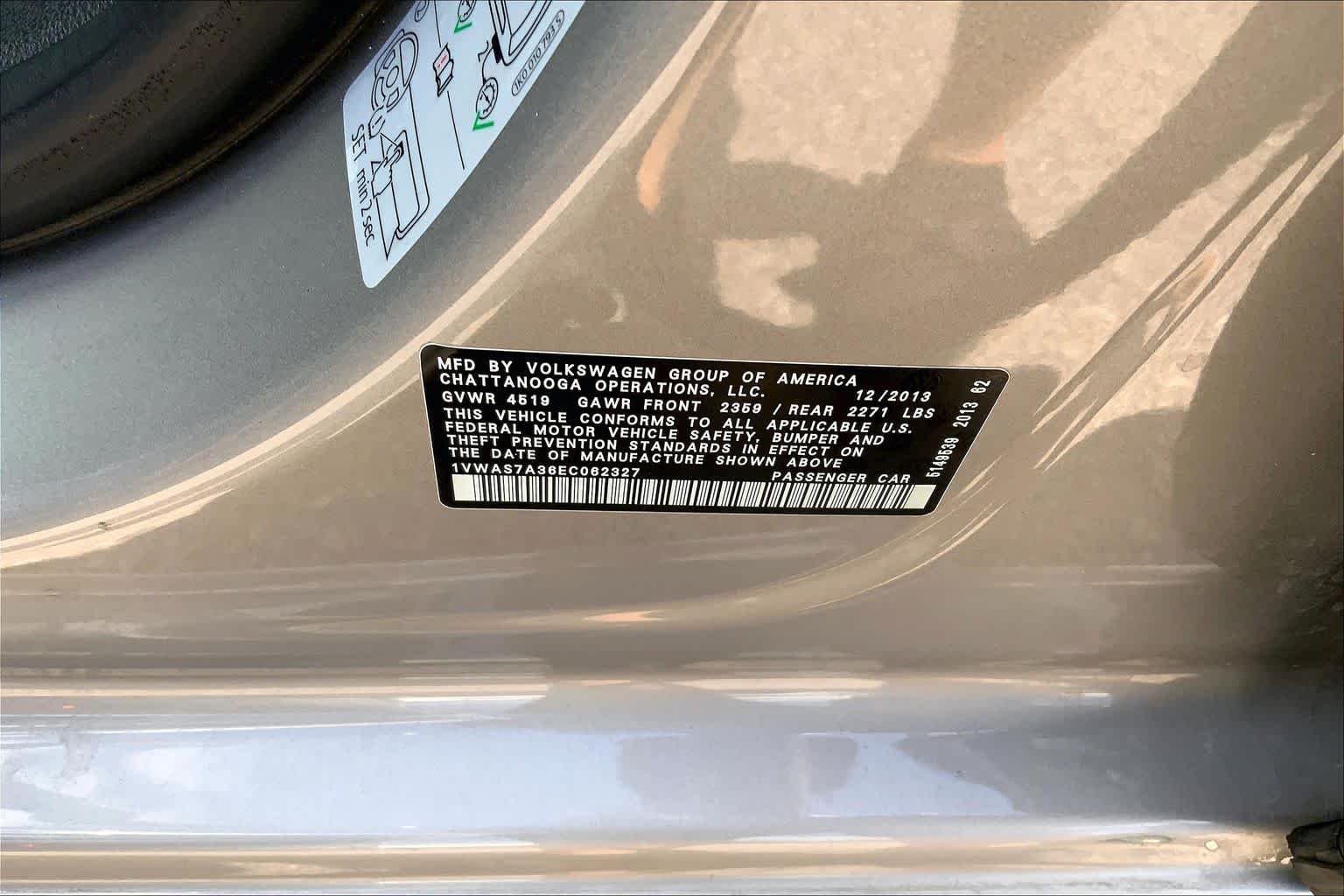 Used 2014 Reflex Silver Metallic Volkswagen S image 34