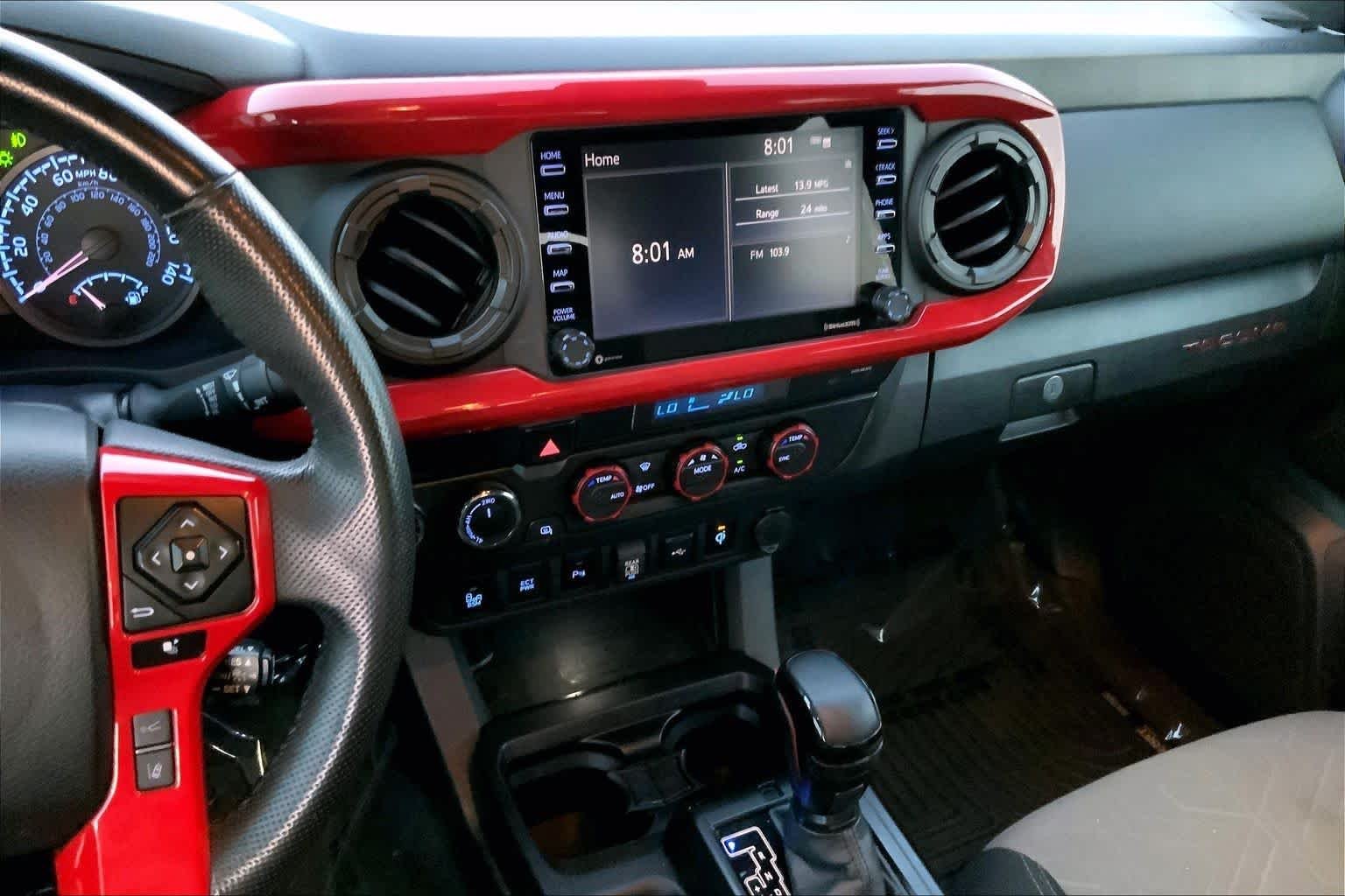 Used 2022 Barcelona Red Metallic Toyota TRD Off Road image 7