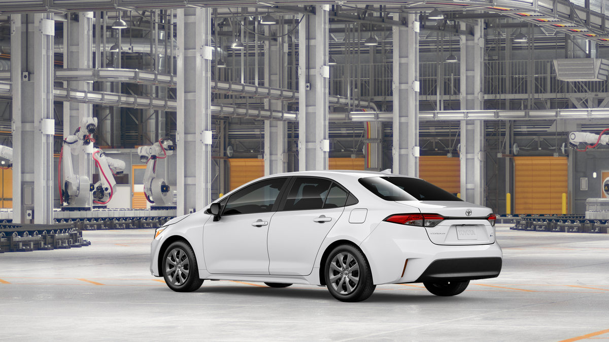 New 2027 Ice Cap Toyota Hybrid LE image 6