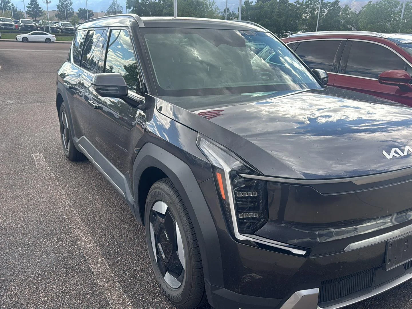 Used 2024 Kia EV9 Wind with VIN KNDAFFS52R6050911 for sale in Colorado Springs, CO