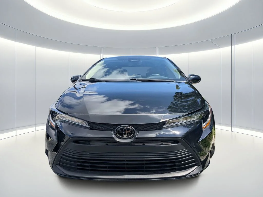 Certified Used 2025 Black Toyota LE image 7