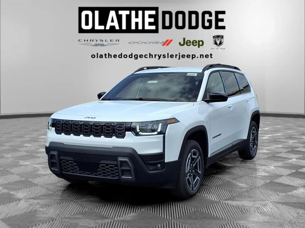 New 2026 Bright White Clearcoat Jeep Laredo image 1