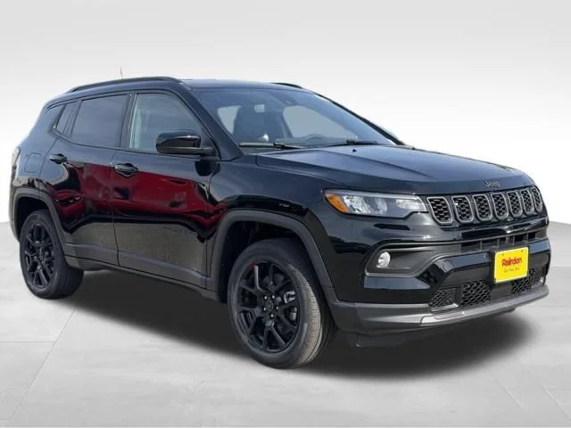 New 2026 Diamond Black Crystal Pearlcoat Jeep Latitude image 1