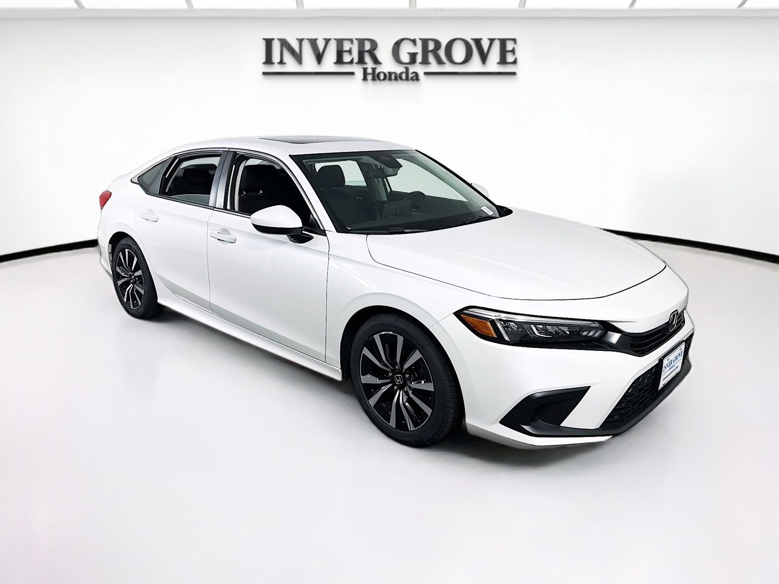 Certified Used 2023 Platinum White Pearl Honda 1.5T 4D EX BD image 23